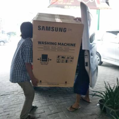 Pengantaran Mesin Cuci